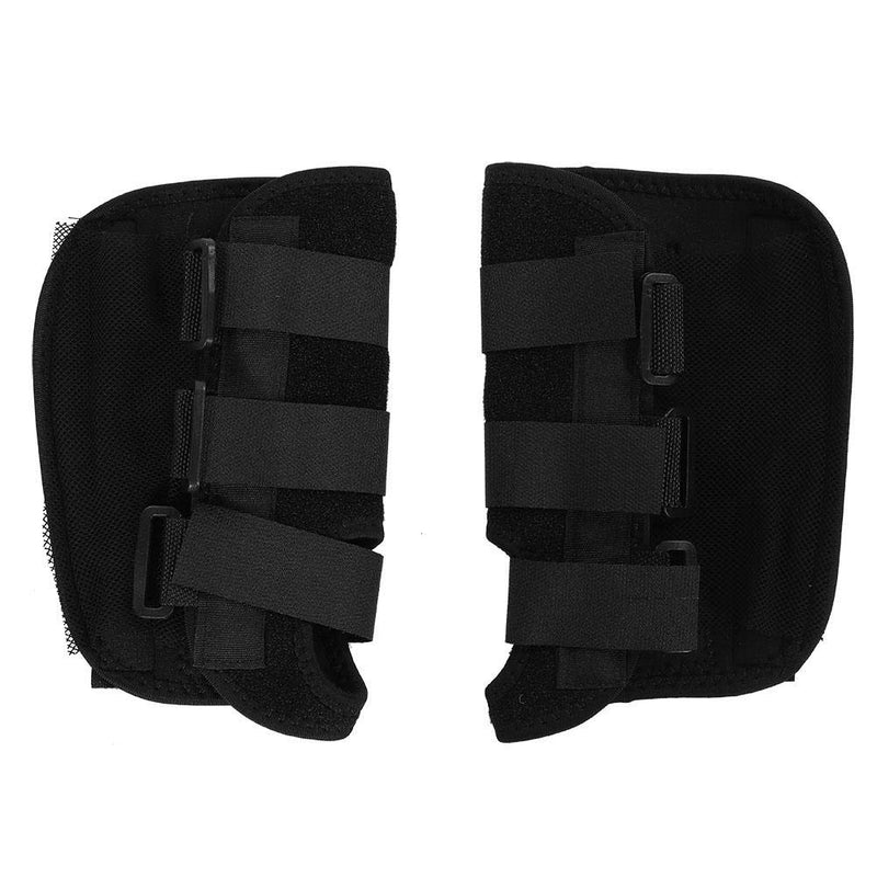 [Australia] - Zerone Carpal Tunnel Syndrome Night Wrist Support Brace Steel Strip Fixed Wrist Support Adjustable Compression Strap Protective Wrist Palm Guard for Arthritis Athletic Sprain, 1 Pair 