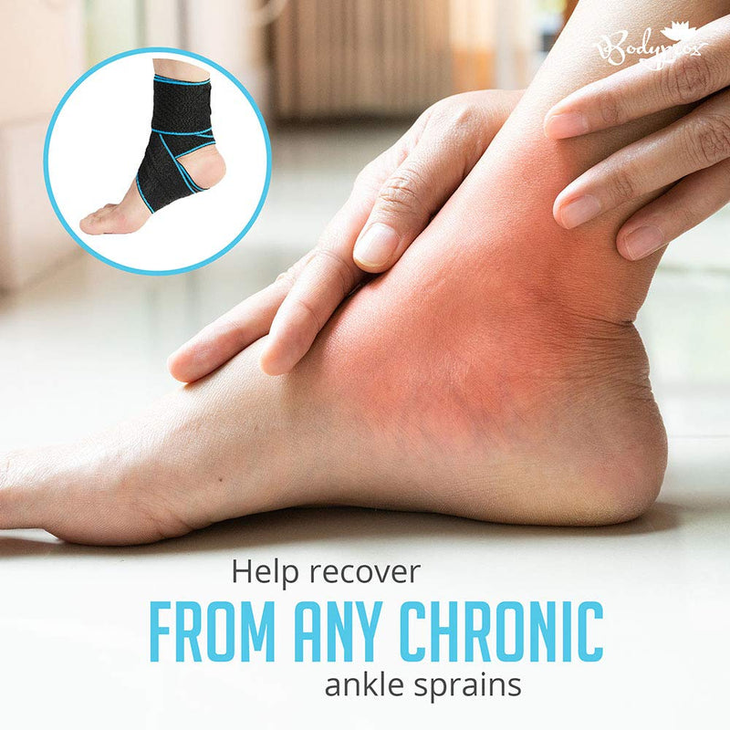 [Australia] - Ankle Support Brace, Adjustable Compression Ankle Braces for Sports Protection, One Size Fits Most for Men & Women 1 