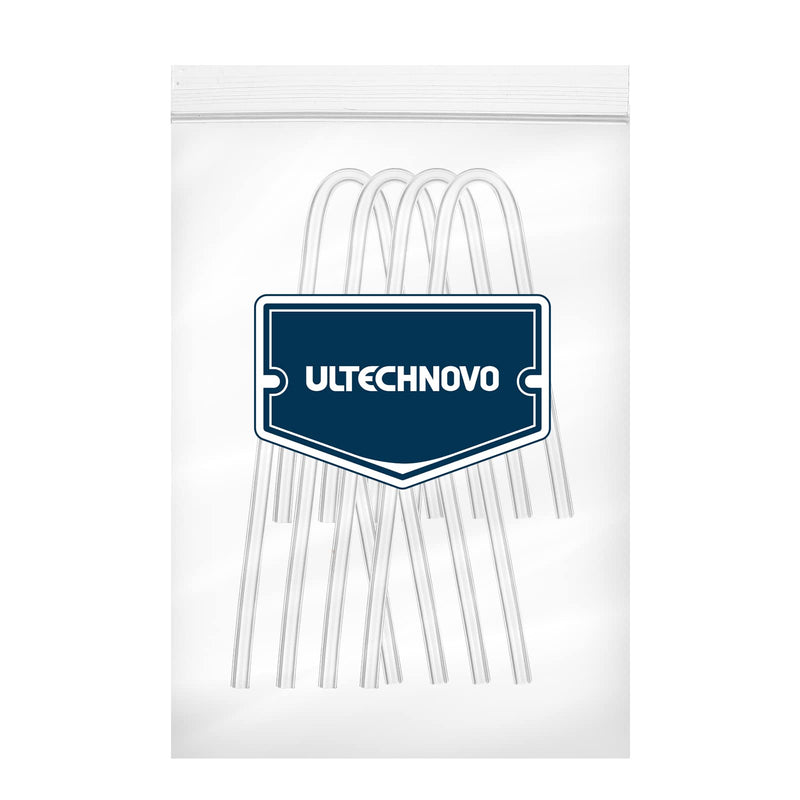 [Australia] - ULTECHNOVO 8pcs PVC Hearing Aids Tubes Tubes Clear Sound Tube Replacement for Hearing Instuments Device 