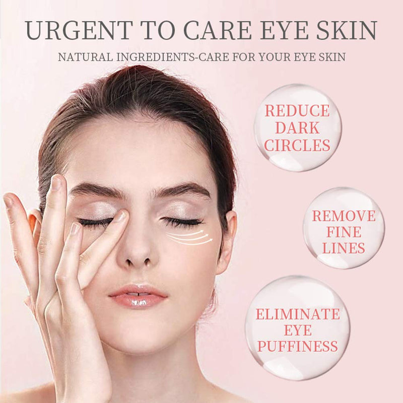 [Australia] - Eye Care Cream Sakura Anti-Wrinkle Anti-Age Skin Firming Serum for Removing Dark Circles Fine Lines Against Eye Puffiness and Bags White 