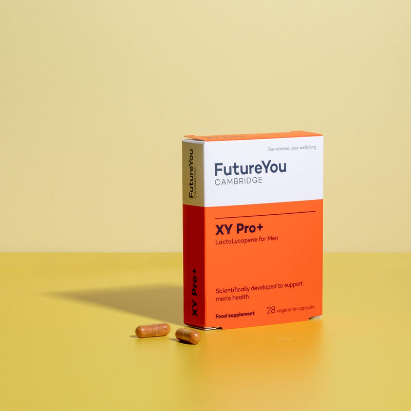 [Australia] - XY Pro+ Men's Health Supplement - Patented LactoLycopene Formulation with Lycopene for Men 50+ - 28 Day Supply - Developed by FutureYou Cambridge, UK 