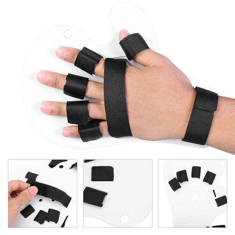 [Australia] - Hand Splint Support - Hand Splint for Stroke patient,Extended Finger Orthosis for Recovery from Stroke or Hand Injuries white 