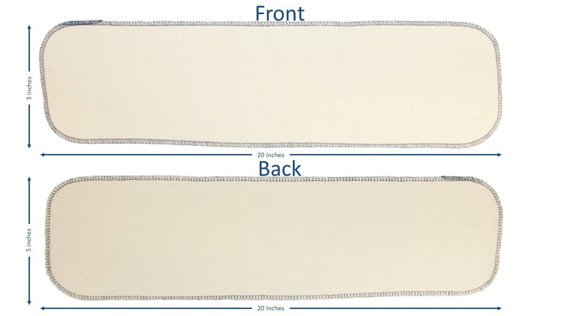[Australia] - FeetPeople Premium Professional Shine Cloth, 20 Inch x 5 Inch 1 Pack 