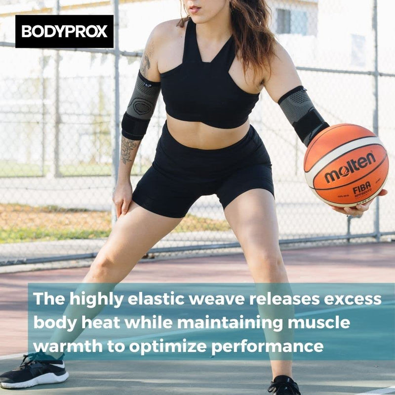 [Australia] - Elbow Brace with Strap for Tendonitis 2 Pack, Tennis Elbow Compression Sleeves, Golf Elbow Treatment Extra Large 