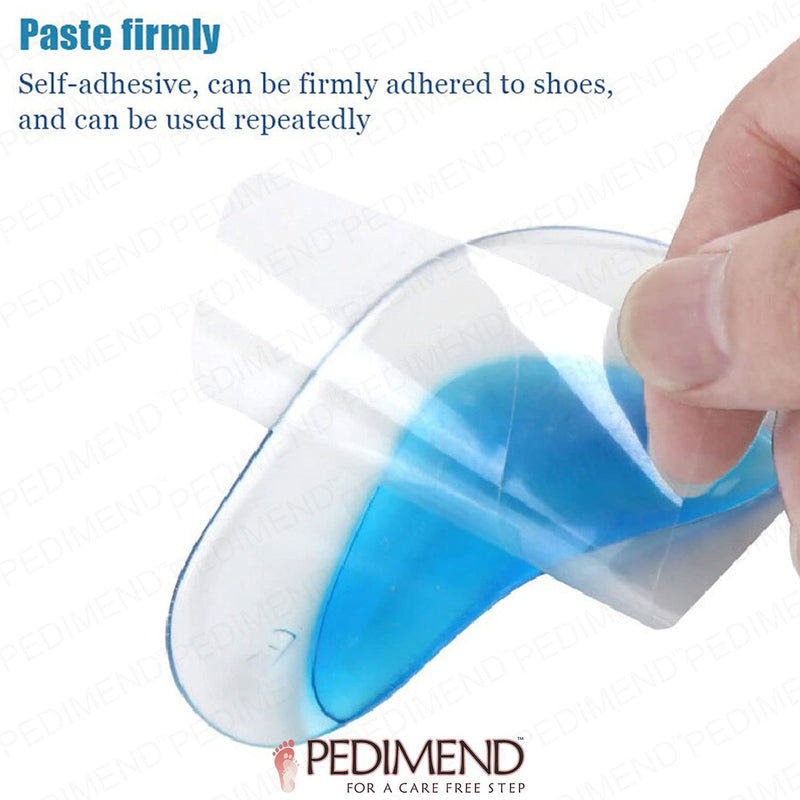 [Australia] - Pedimend Foot Arch Support Insoles (1PAIR) - Plantar Fasciitis Arch Support - Flatfoot Corrector Insoles - For Weak and Fallen Arches - UNISEX - Foot Care 