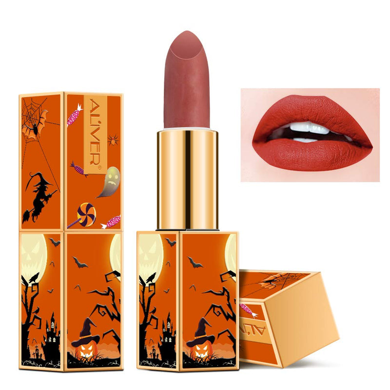 [Australia] - 3pcs Matte Lipstick Set, Durable Lip Gloss Set Natural Nude and Dark Red Lipsticks,long lasting Lipstick Gift Sets 