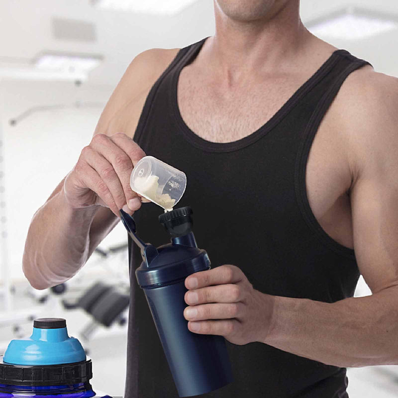 [Australia] - Aster 2Packs Small Protein Powder Funnel Workout Protein Powder Container Portable Supplement Funnels for Filling Bottles, Protein Powder Dispenser for Workout, Travel 