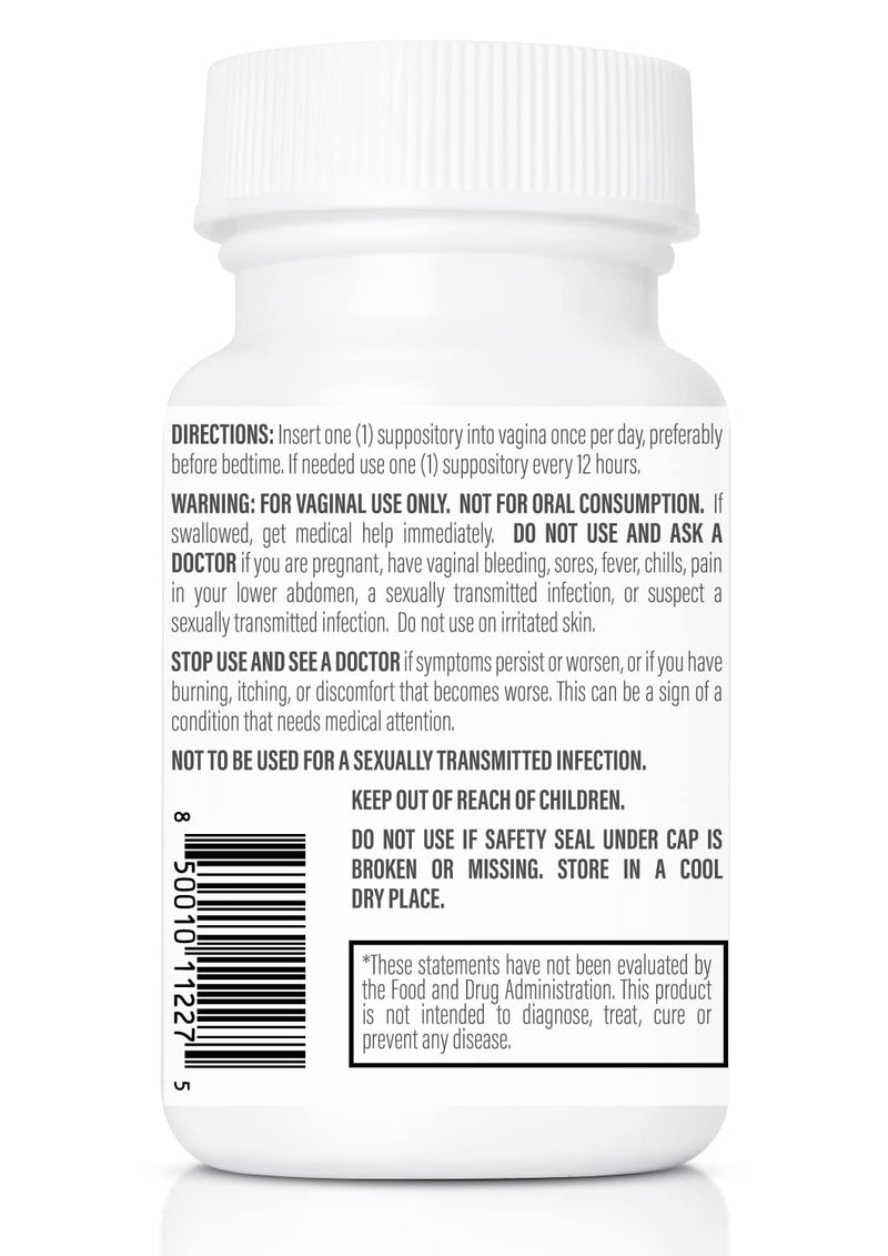 [Australia] - NewLife Naturals - Medical Grade Boric Acid Vaginal Suppositories - 600mg - 100% Pure Womens pH Balance Pills - Yeast Infection, BV -30 Capsules: Made in USA 30 Count (Pack of 1) 