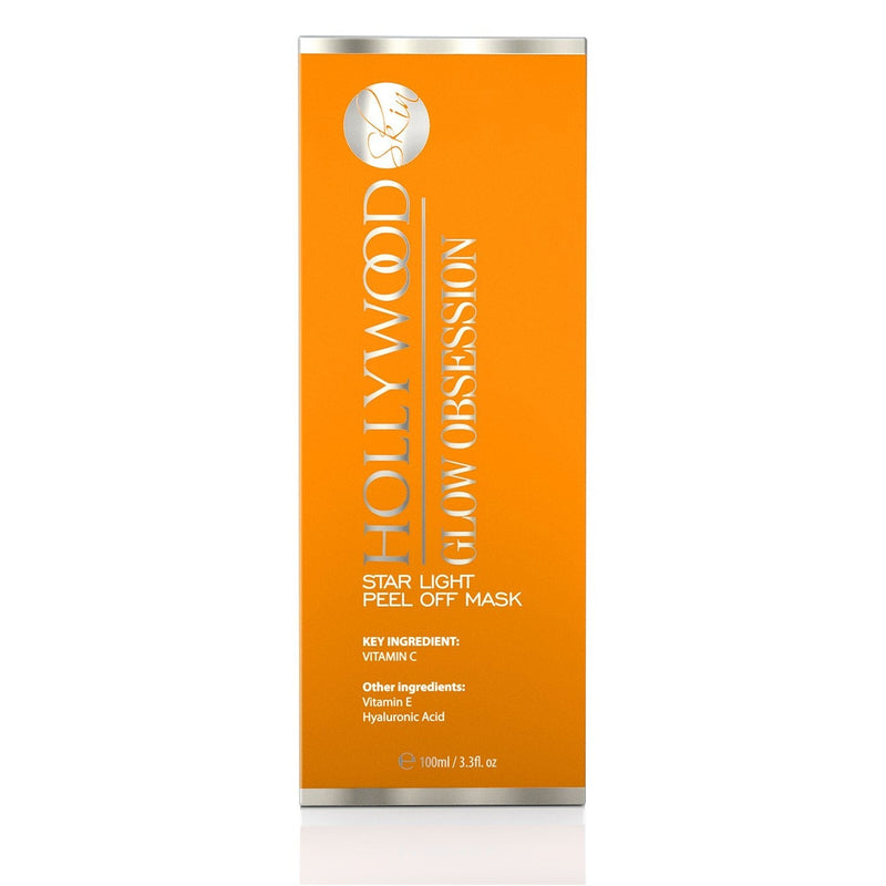[Australia] - GLOW OBSESSION 20% Vitamin C peel off mask. For instantly more radiant & glowing skin, with 10% Hyaluronic acid, 1% Vitamin E, Aloe vera, Collagen and Jojoba oil. 100ml 1 Bottle 