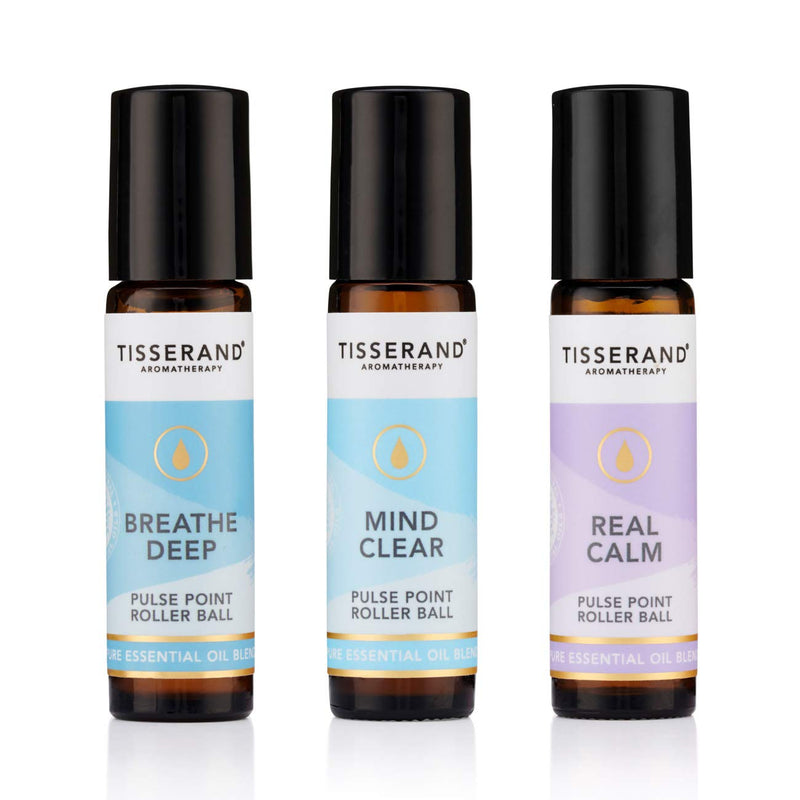 [Australia] - Tisserand Aromatherapy - The Little Box of Mindfulness - Breathe Deep, Mind Clear, Real Calm - 100% Natural Pure Essential Oils - 3x10ml 10 ml (Pack of 3) 