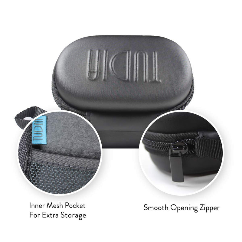 [Australia] - TUDIA EVA Empty Case for Fingertip Pulse Oximeter Blood Oxygen Saturation Monitor, Small Portable Travel Easy Carrying Hard Storage Case [Case ONLY, Device NOT Included] 