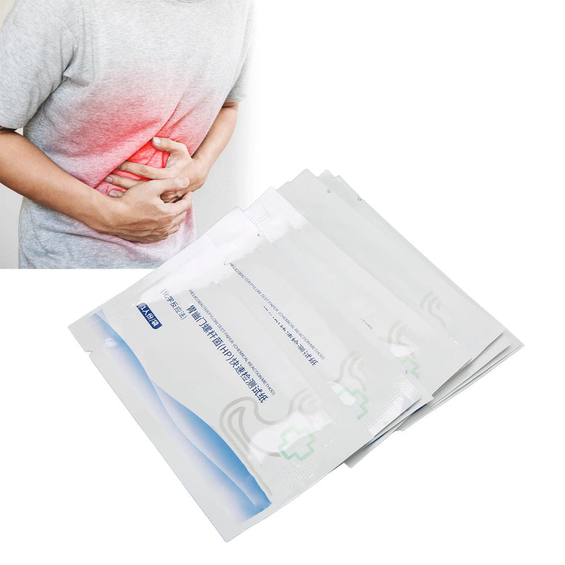 [Australia] - Gut Health Detection Strip Helicobacter Pylori Det Elicobacter Pylori Test Kit Hygienic Safe Professional for Travel, Fast Oral Self Test Measure Strip 