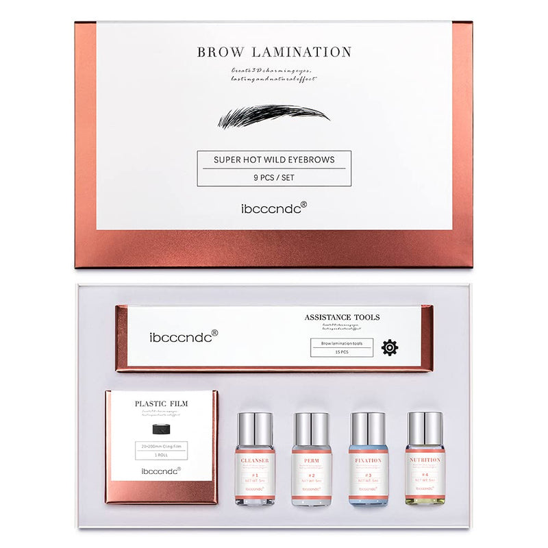 [Australia] - SHEEYOON Eyebrow Lamination Kit, Professional Brow Lift Kit, DIY 3D Eyebrow Perm for Natural Trendy Shaping Brow, Long Lasting 8 weeks 