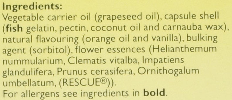 [Australia] - Rescue Remedy Day Liquid Melts, Alcohol Free, Flower Essences, Emotional Wellness and Balance, Travel Size, 28 Fast Dissolving Capsules 