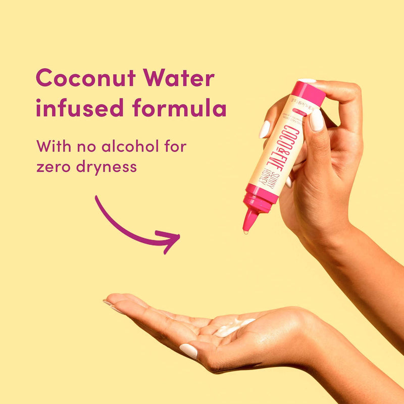 [Australia] - Coco & Eve Sunny Honey Bronzing Face Drops (Dark), Natural Self Tanning Face Drops. Hydrating Hyaluronic Acid. Indoor Sunless Moisturizing Self Tanner. (1 fl oz) Dark 