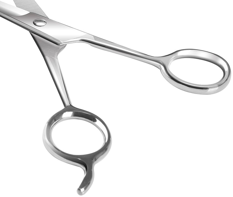 [Australia] - Professional Barber Hair Cutting Scissors/Shears - Silver (Matte) Matte 