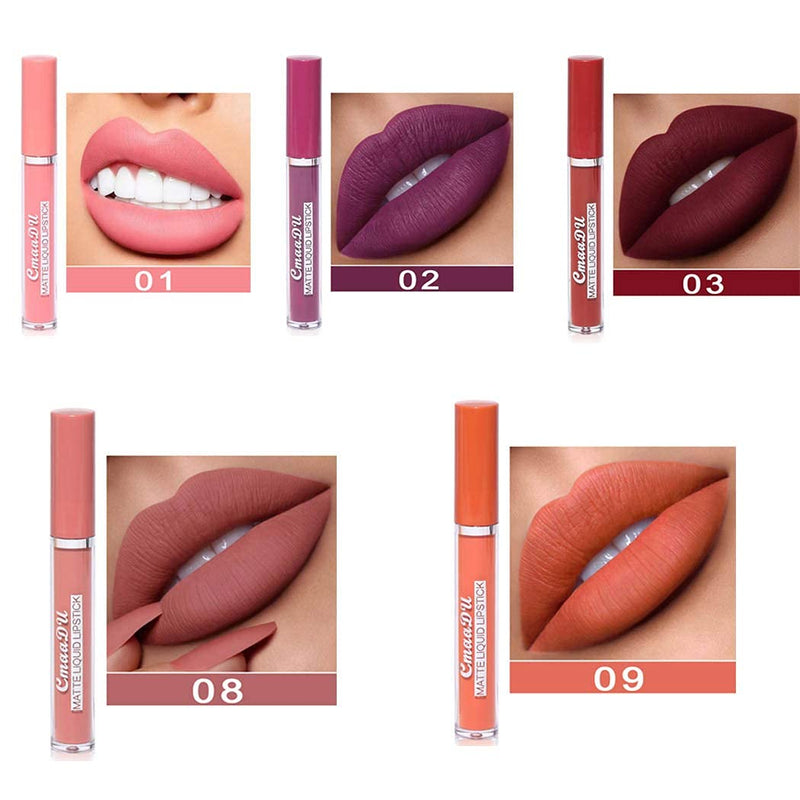 [Australia] - Edanta Matte Liquid Lipstick Long Lasting Velvety Lipsticks High Pigment Lip Beauty Makeup Set for Women and Girls Pack of 1 (Nude 8) Nude 8 