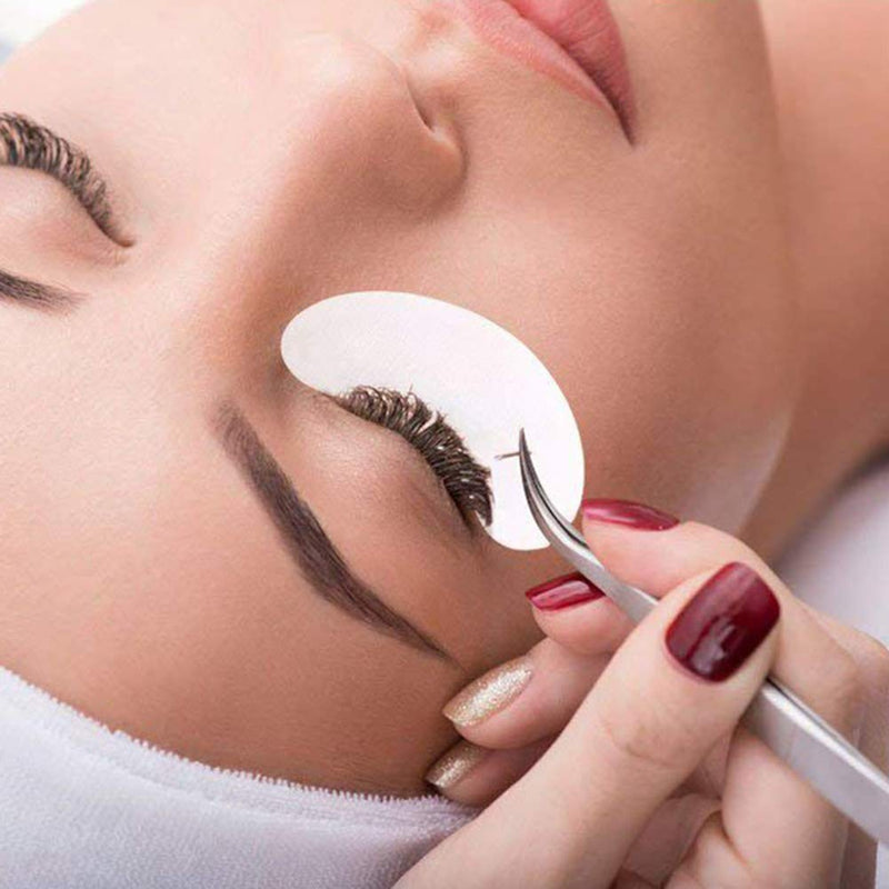 [Australia] - Yorgewd 100 Pairs Under Eye Gel Pads Eyelash Extension Pads Lints Free Eyelash Patches for Pro Salon & Individual Eyelash (100 Pairs) 