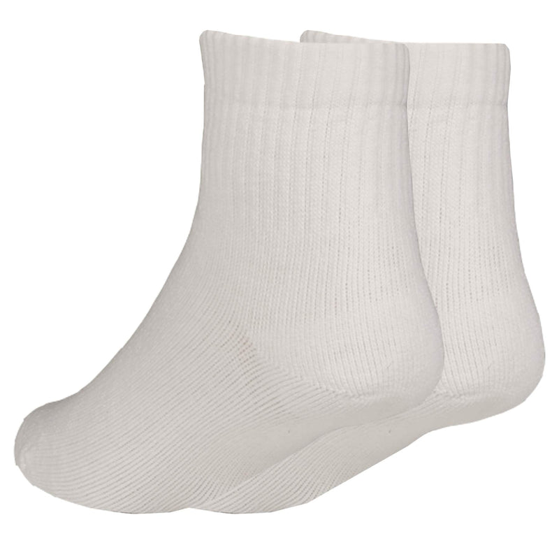[Australia] - Nuvein Padded Low Cut Socks, 8-15 Mmhg Light Compression, Cushioned Ankle Length, Sensitive', White, X-large 