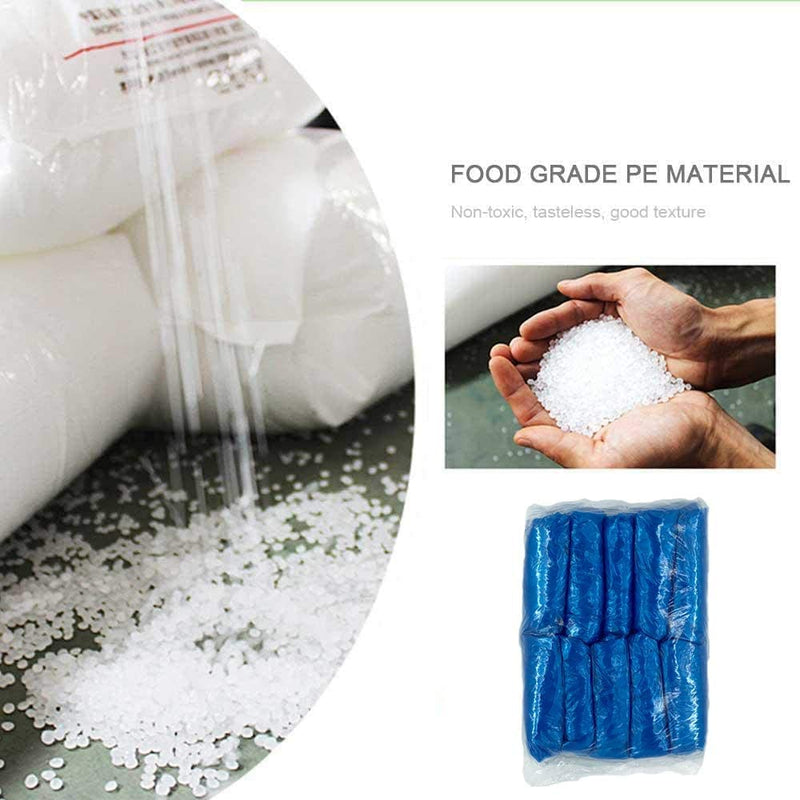 [Australia] - HOT BARGAINS 300 X Disposable Arm Covers Arm Sleeves Over sleeves Home Cleaning Medical Waterproof Cover One Size Blue - Manufacturer Sealed Packaging 