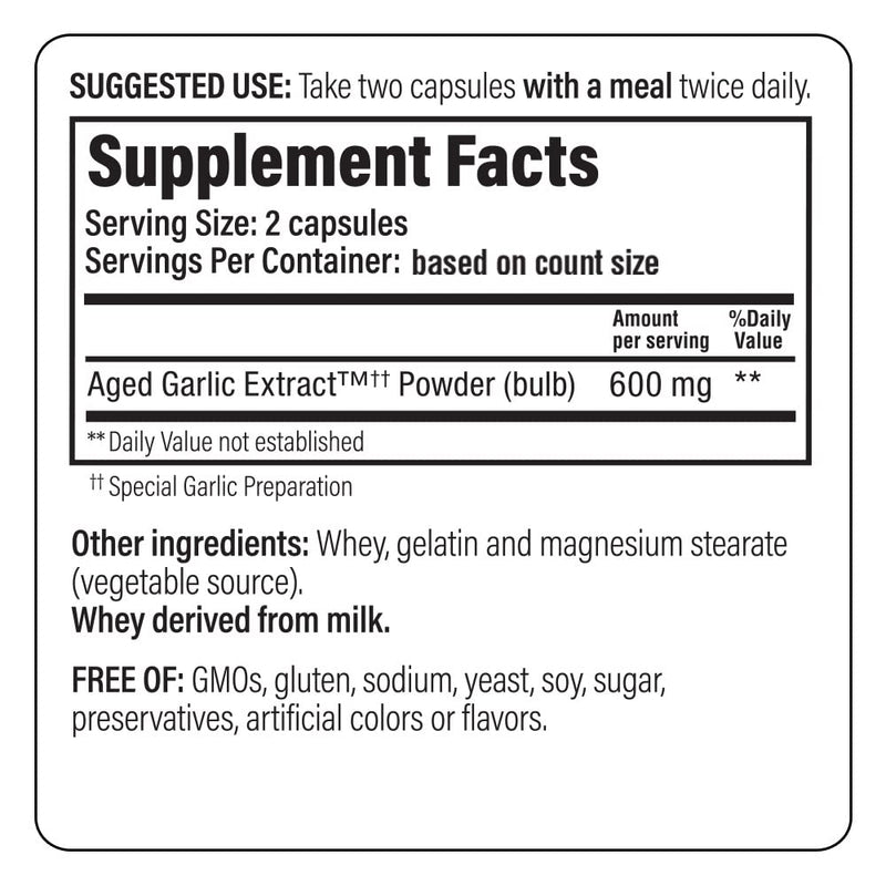 [Australia] - Kyolic Aged Garlic Extract Formula 100, Original Cardiovascular, 300 Capsules (Packaging May Vary) 300 Count (Pack of 1) 