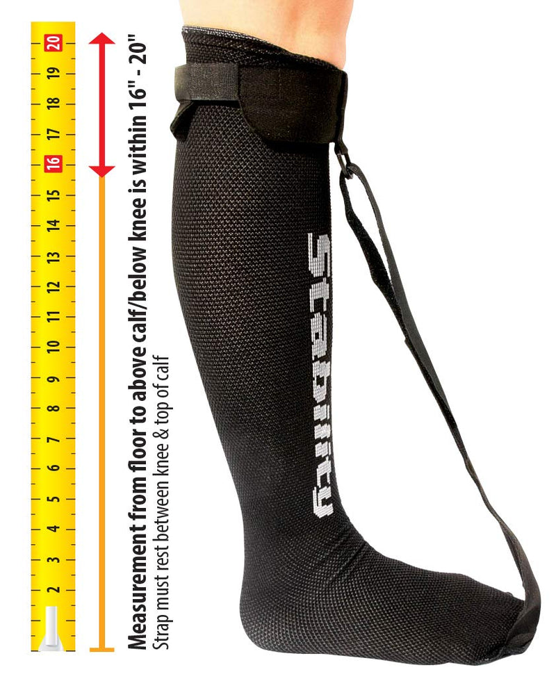 [Australia] - StrictlyStability Single Strap Night Sock for Plantar Fasciitis and Achilles Tendonitis (Large) Large (Pack of 1) 