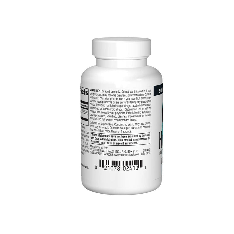 [Australia] - Source Naturals Huperzine A 100mcg, for Learning and Memory, 120 Tablets 