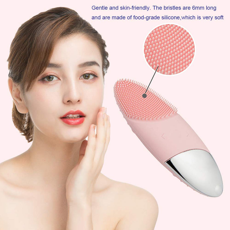 [Australia] - MEISMEIK-Facial Cleansing Brush Electric All In One -Face/Eye Massager with 5 modes - skin care assistant -108 ℉ Heated - RECHARGEABLE - No Charging Port for Waterproof IP67 