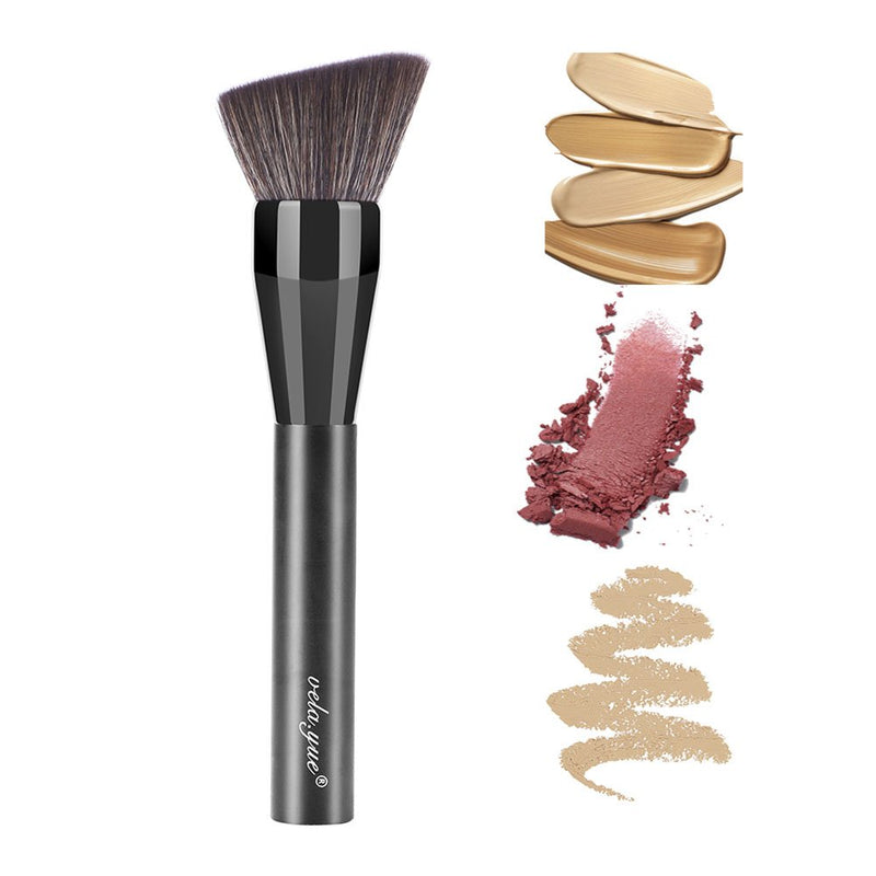 [Australia] - Vela.Yue Professional Angled Powder Foundation Makeup Brush Flat Top Kabuki Make Up Beauty Tool 