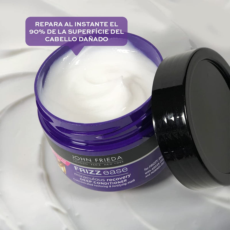 [Australia] - John Frieda Frizz Ease Miraculous Recovery Intensive Deep Conditoner Hair Mask 250ml, White New Conditioner 