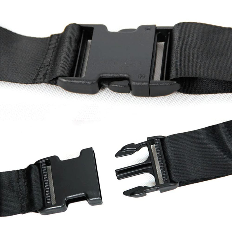 [Australia] - Wheelchair Strap Seat Belt 62in Long Wheelchair Adjustable Buckle Strap Wheelchair and Geriatric Armchair Belt Restraint for Mobility Scooter Wheelchair 