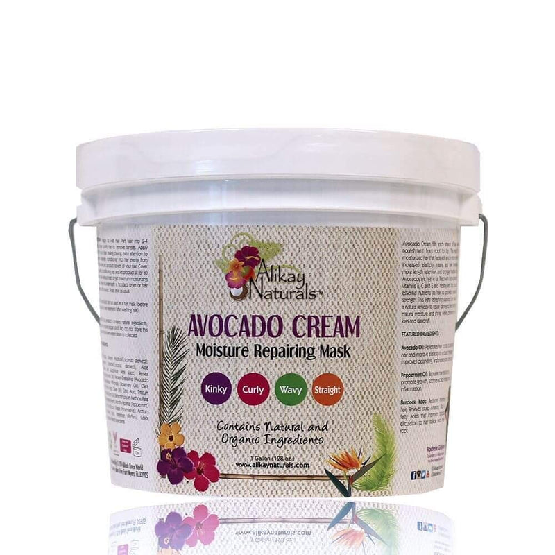 [Australia] - Alikay Naturals - Avocado Cream Moisture Repairing Hair Mask 8oz by Alikay Naturals 