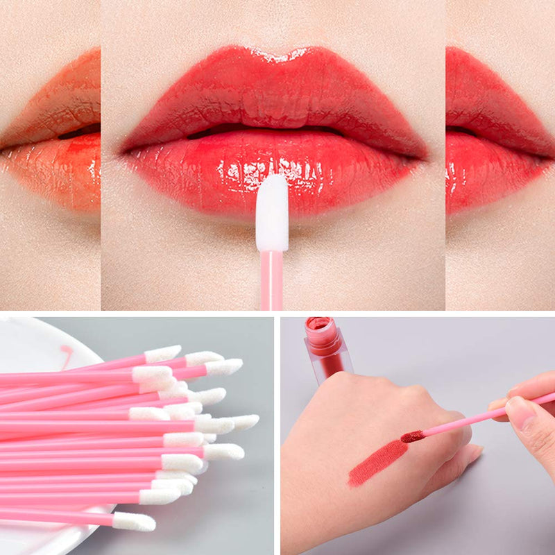 [Australia] - 150 Pcs Disposable Makeup Brush Set,DanziX Lipsticks Applicators Eyeliner Brush Cosmetic Makeup Tool Kit 