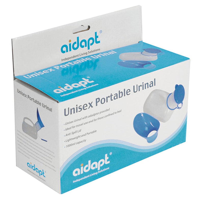 [Australia] - Aidapt Unisex Urinal Male or Female Use Portable Lightweight Ideal for Travel/Bedroom Use Great for Camping 