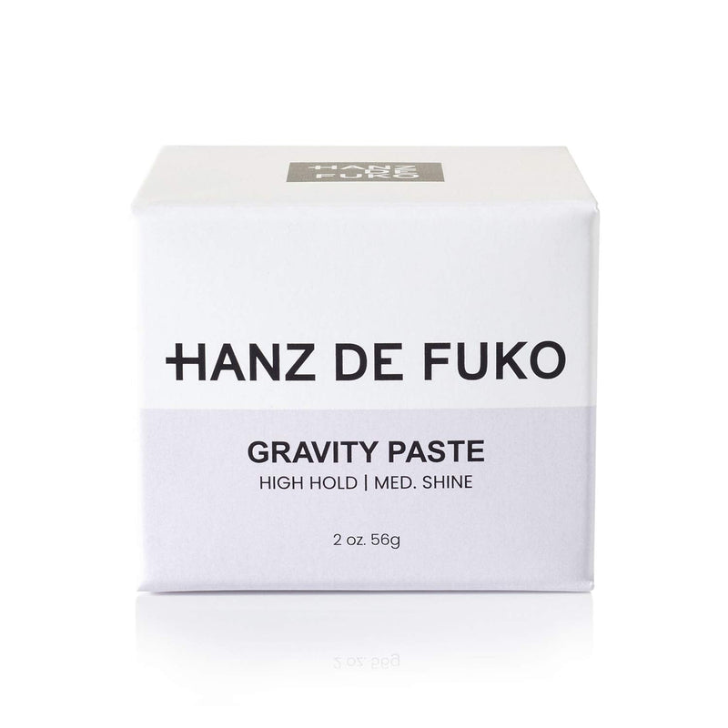 [Australia] - HANZ DE FUKO Gravity Paste | Premium Styling Paste with Effortless High-Hold Low-Gloss Shine Finish | All Hair Types | 56g 