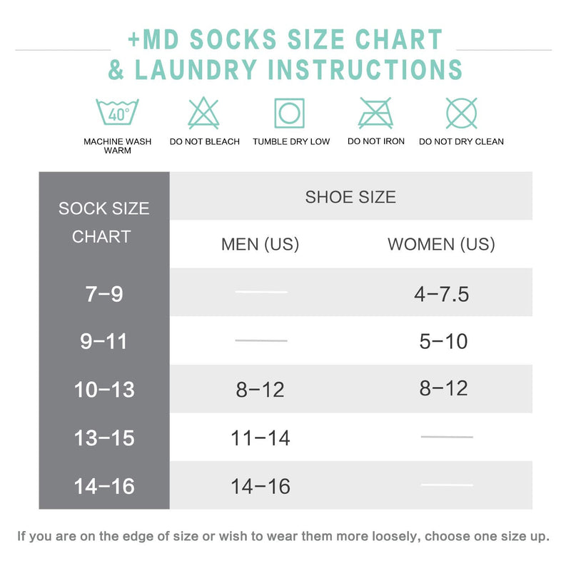 [Australia] - MD 6 Pairs Non-Binding Men's Cushioned Moisture Wicking Bamboo Diabetic Crew Dress Socks 10-13 3Black/3White 