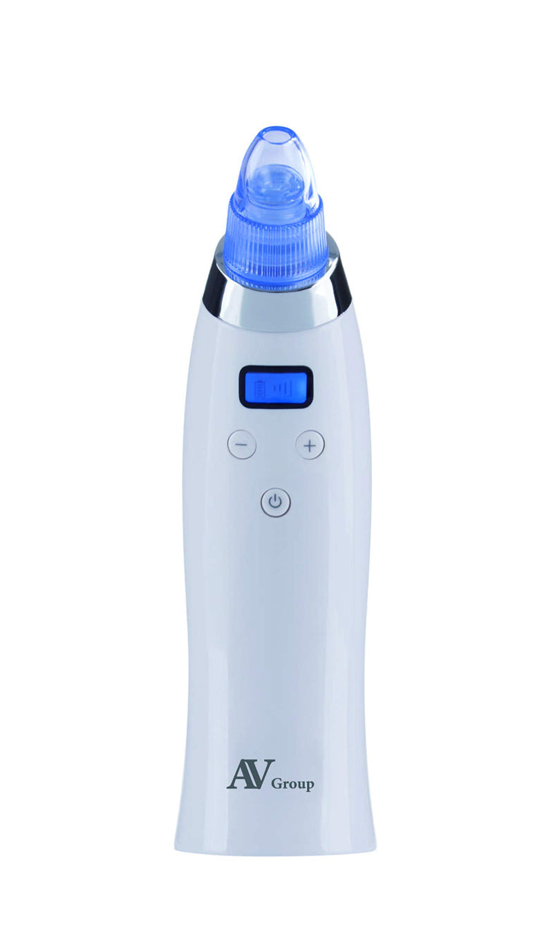 [Australia] - AV Group - Latest Technology Blackhead Vacuum Acne Remover Pore Cleansing Exfoliating Machine with 5 Adjustable Suction Power and Microcrystalline Replacement Probes Collagen Regeneration Device 