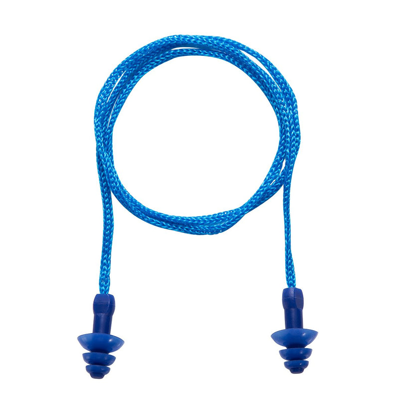 [Australia] - Luiswell Reusable Silicone Ear Plugs, 12 Pairs Noise Reduction Corded Soft Earplugs Sound Canceling Ear Plugs for Sleeping Swimming Shooting Hunting Traveling Concerts Musicians with One Carrying Case 