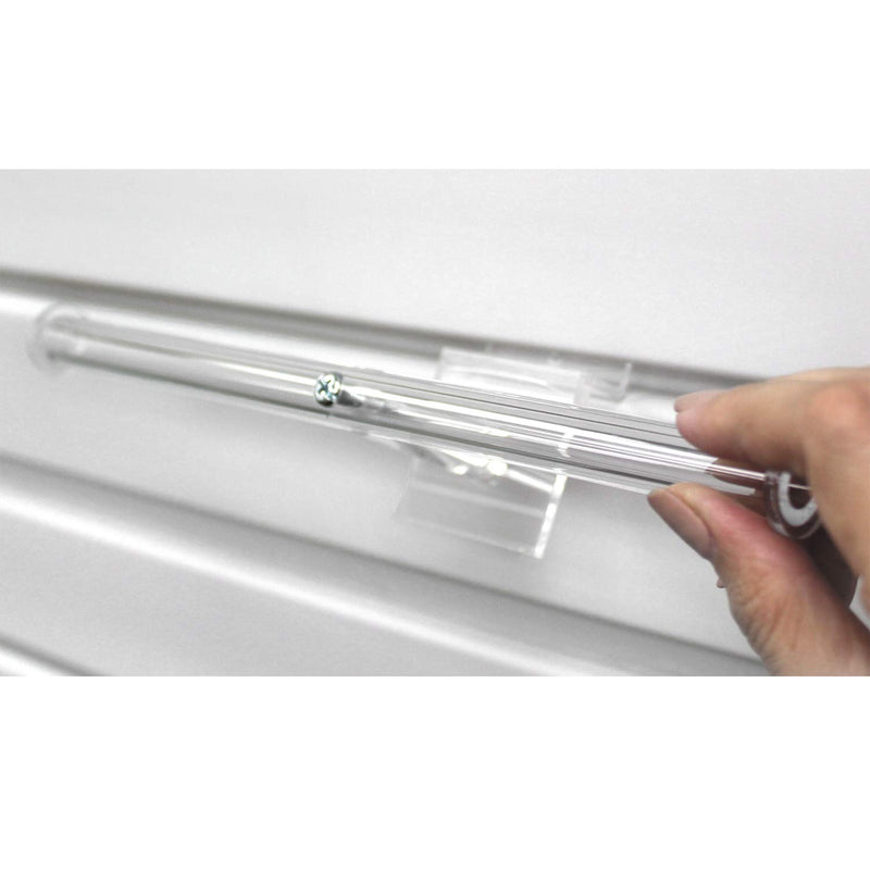 [Australia] - Mooca Acrylic Bracelets Display Chain Necklaces and Watches Display Slat Wall Dangling Jewelry for Dangling Jewelry, Acrylic Jewelry Accessories Holder 