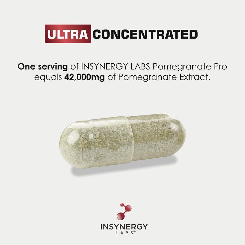 [Australia] - Pomegranate PRO 42,000mg Ultra Premium Pomegranate Supplement - 35x Concentrated & 90% Ellagic Acid � 90 Vegan Pomegranate Capsules Highly Concerntrated 