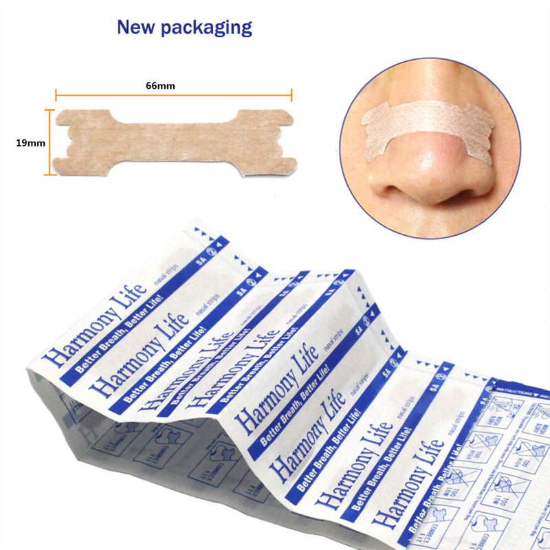 [Australia] - RZJZGZ Large Size 50 Pcs Anti Snoring Nasal Strips Large Breathe Better Good Sleeping Nasal Pads(66 * 19mm) (50 PCS) L (Pack of 50) 