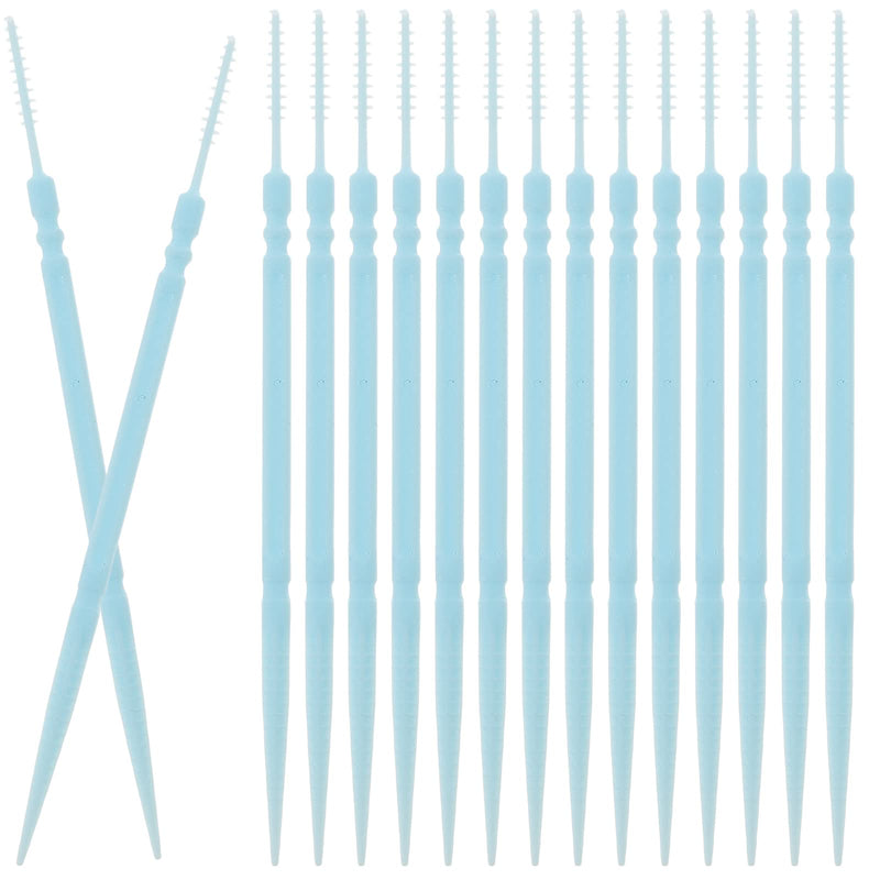[Australia] - 1060pcs Dental Toothpicks Double-Ended Interdental Brushes Plastic Oral Teeth Cleaning Tool Dental Floss Sticks for Men Women 