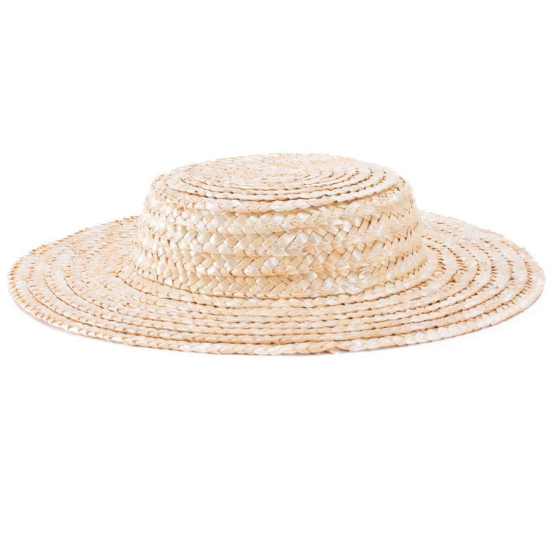 [Australia] - Lawliet Mini Top Straw Hats Craft Making Fascinator Millinery Supplies Summer Hat A224 Natural 