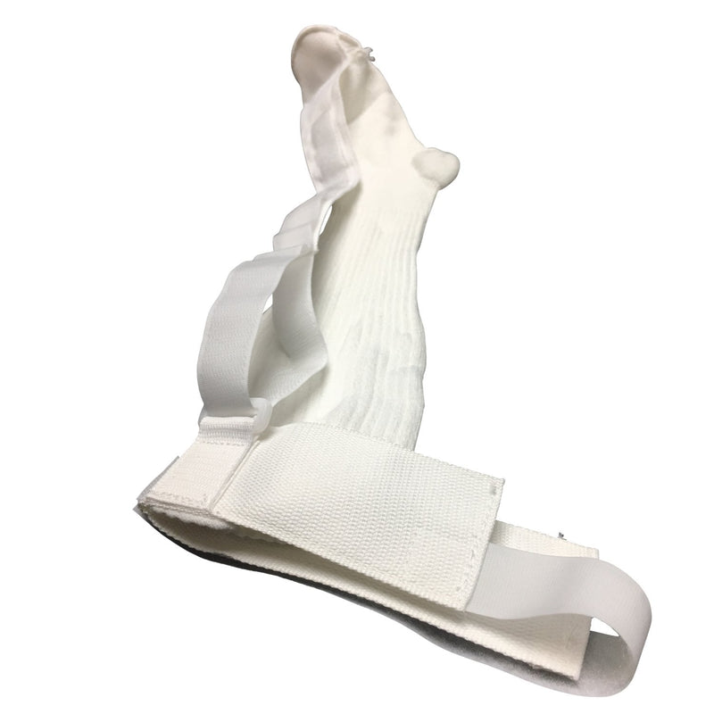 [Australia] - Night Sock, Plantar Fasciitis, Achilles Tendonitis, Step Arch Tight Calf Muscle Support, White, Small 