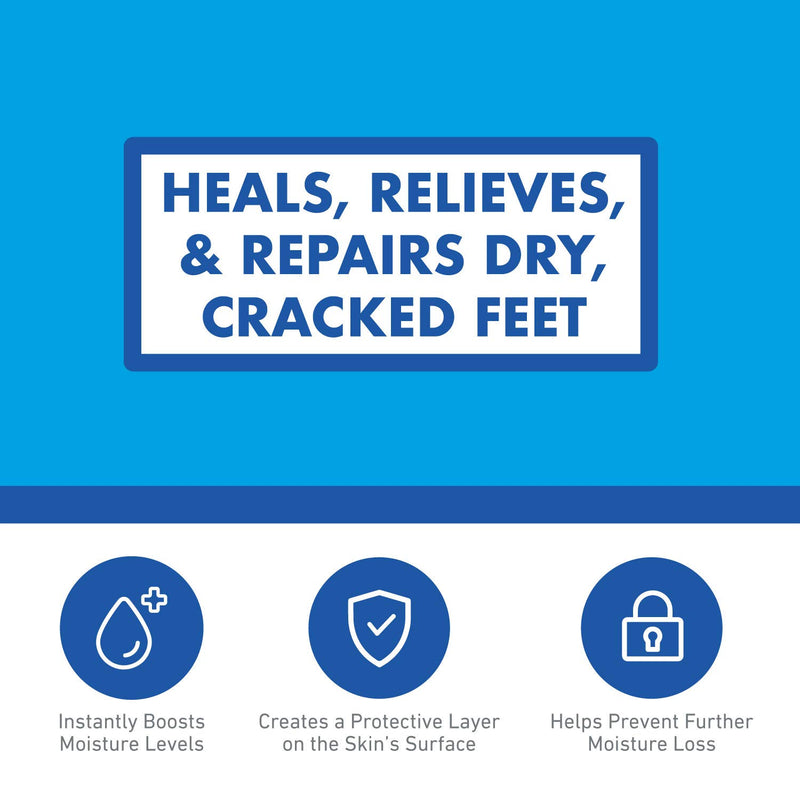 [Australia] - O'Keeffe's K0400008 Healthy Feet Exfoliating Foot Cream, 3 ounce Tube 