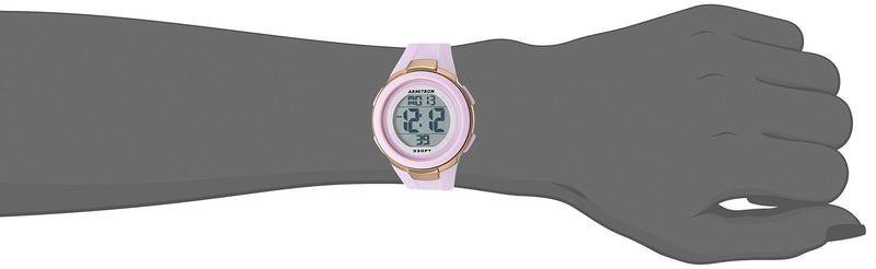 [Australia] - Armitron Sport Women's Digital Resin Strap Watch, 45/7126 Lavender 