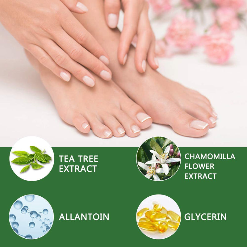 [Australia] - Foot Peel Mask - 5 Pack of Tea Tree Foot Mask - Removes Calluses,Dead and Dry Skin - Repairs Rough Heels, Foot Peeling Mask for Women and Men 