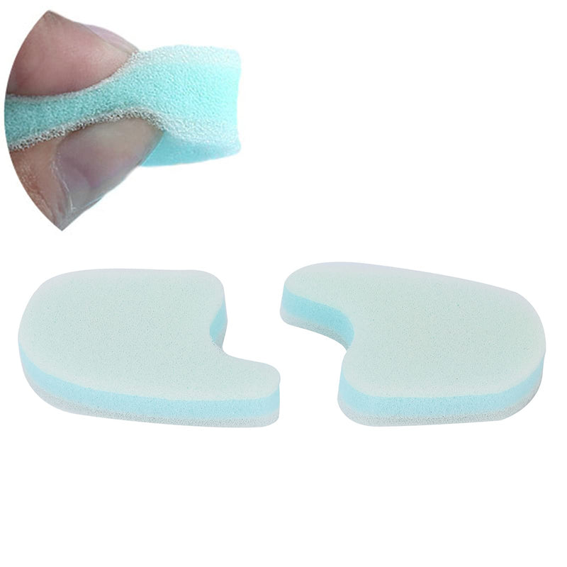 [Australia] - Foam Toe Separator, Breatheable Foam Toe Spacers, Pain Relief, Washable Reusable, Sponge Toe Separators, Blue 