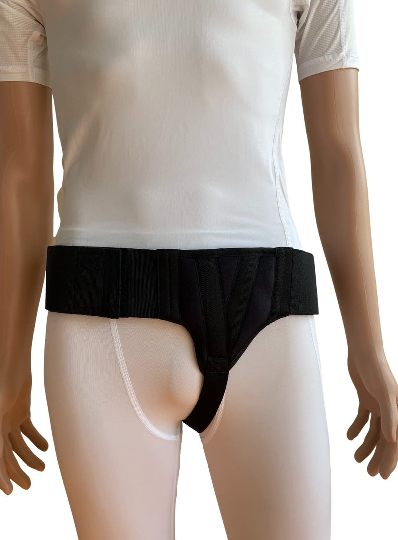 [Australia] - Hernia Gear Left Side Inguinal Hernia Groin Belt Black (M 32-36) M 32-36 
