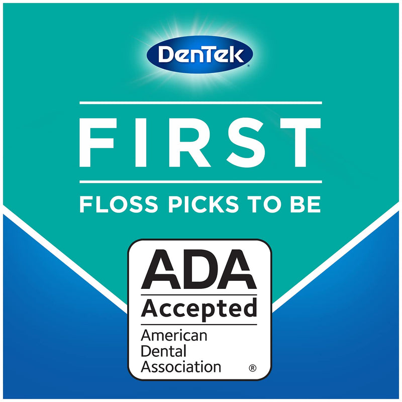 [Australia] - Dentek Floss Picks Complete Clean Back Teeth 75 Count (2 Pack) 75 Count (Pack of 2) 